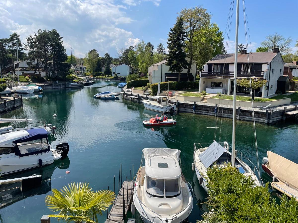 Вилла Port Ripaille, Les Grebes 24 Тонон-ле-Бен Экстерьер фото